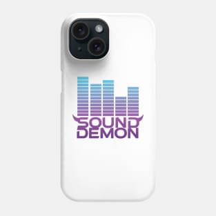 Sound Demon Cool Blue and Purple Phone Case