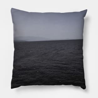 Black Ocean Pillow