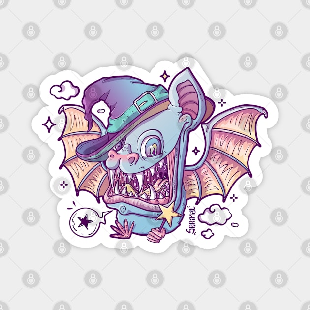 Fangtastic Enchanter Bat Magnet by SPIRIMAL