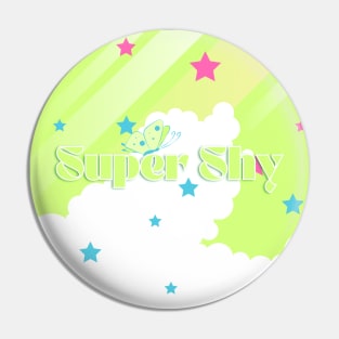 New Jeans Super Shy Green Ver. Pin