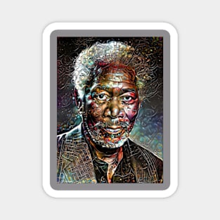 Classic Morgan Freeman Magnet