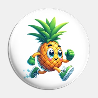 Pineapple Jogging Pin