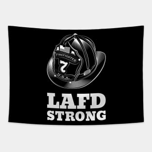 LAFD Strong Los Angeles Fire Department Tapestry