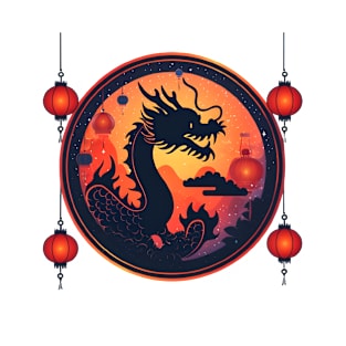 Dragon Festival: Lunar Celebration, Festive Art, and Asian Traditions T-Shirt