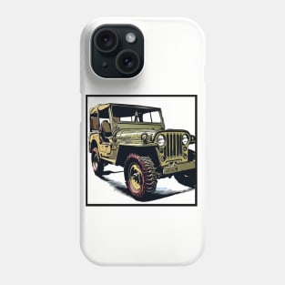 Jeep Willys Phone Case