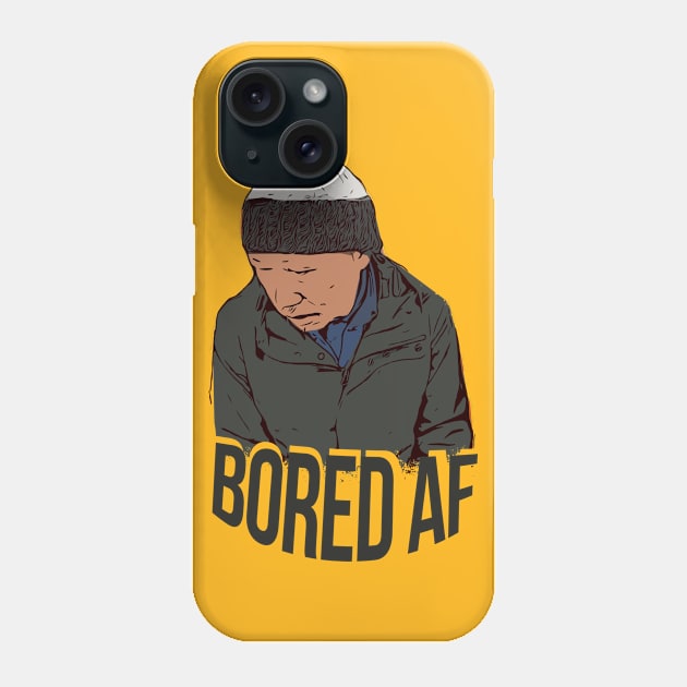 Bored AF Phone Case by PopCycle