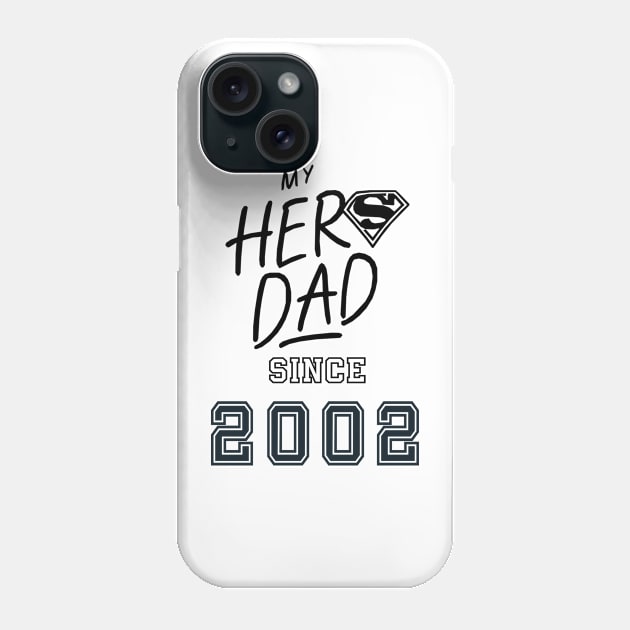 My Hero Dad 2002 Phone Case by DavidBriotArt