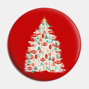 Shiny Ornaments tree Pin