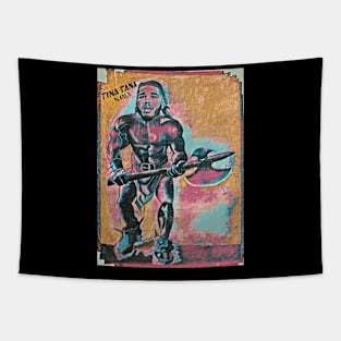 Tatum axe warrior Tapestry