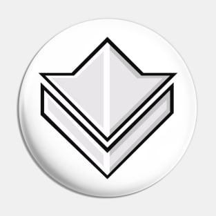 Commander Tag: White Pin