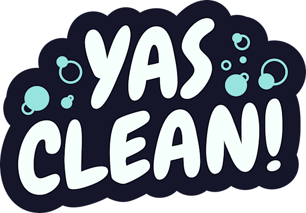 Yas Clean! Kids T-Shirt by zacrizy