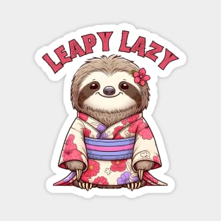 Lazy leap year Magnet