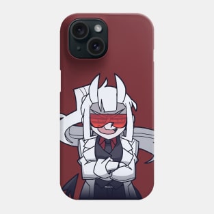 loremaster mocking examtaker (helltaker) Phone Case