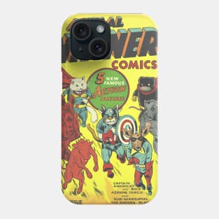 Animal Winners Comics Phone Case