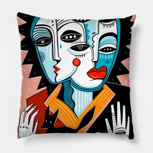 Abstract art Pillow