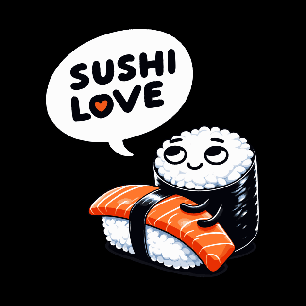 Sushi Love by DoodleDashDesigns