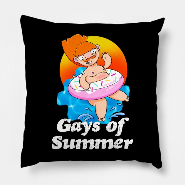 Gays of Summer Ring Pillow by LoveBurty