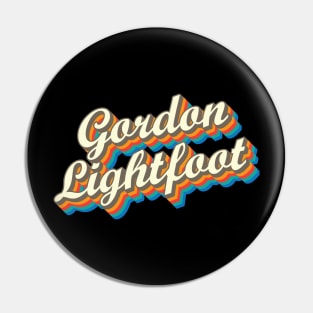 Gordon Lightfoot Pin