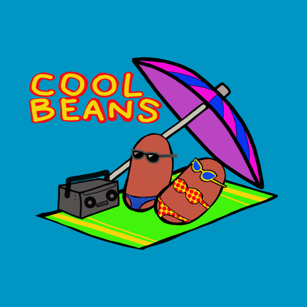 Cool Beans at the Beach by wolfmanjaq