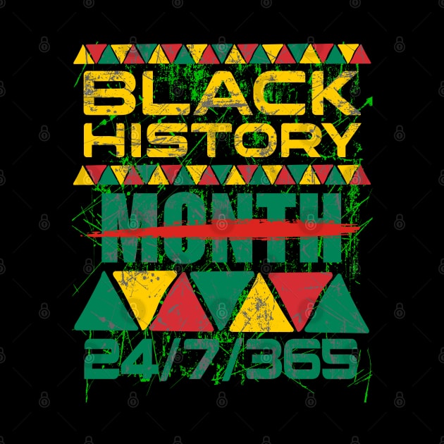 black history month 24/7/365 by hadlamcom