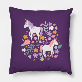 Unicorn Garden - Iris Pillow