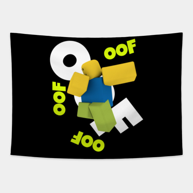 Roblox Oof Dancing Dabbing Noob Gifts For Gamers Roblox Tapestry Teepublic - dancing roblox avatar noob roblox