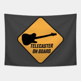 Telecaster on Board Tapestry