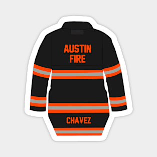 9-1-1 LONESTAR - MATEO CHAVEZ - TURNOUT COAT Magnet