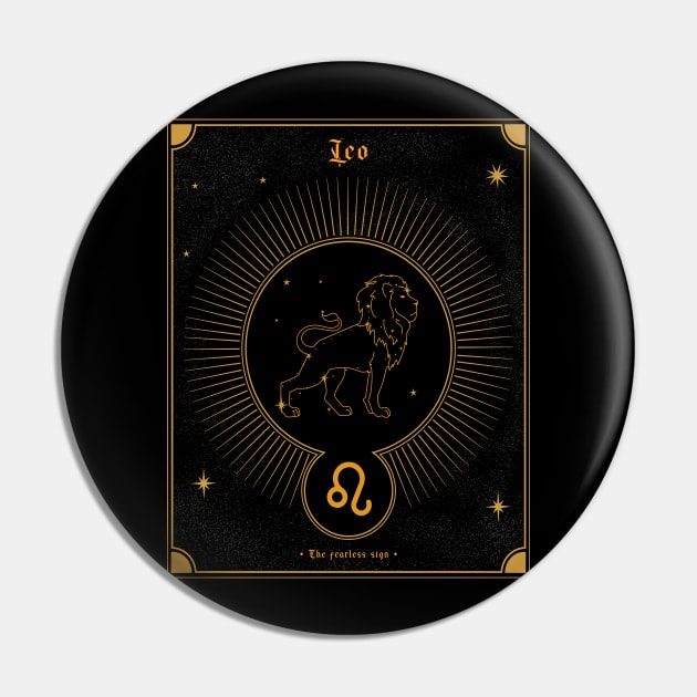 Leo Zodiac Horoscope Sign Astrology Tarot Cosmos Pin by Sassee Designs