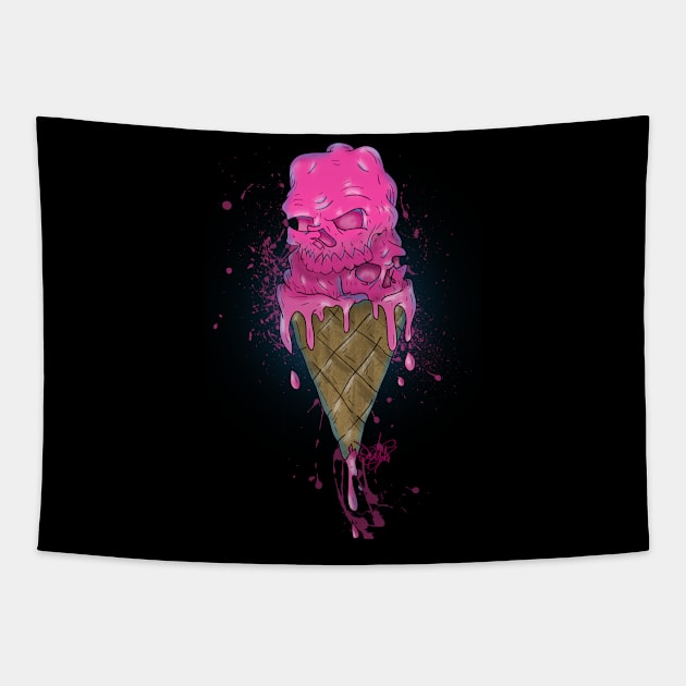 Ice Cream...I, Scream...you get it. Tapestry by schockgraphics