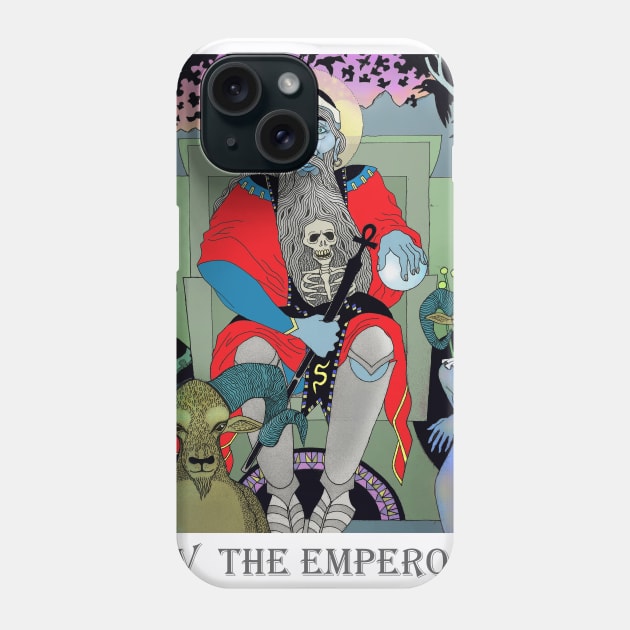 Tarot The Emperor Phone Case by christoph