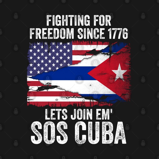 SOS Free Cuba by ARRIGO