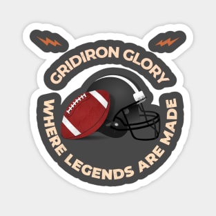 Gridiron Glory Magnet