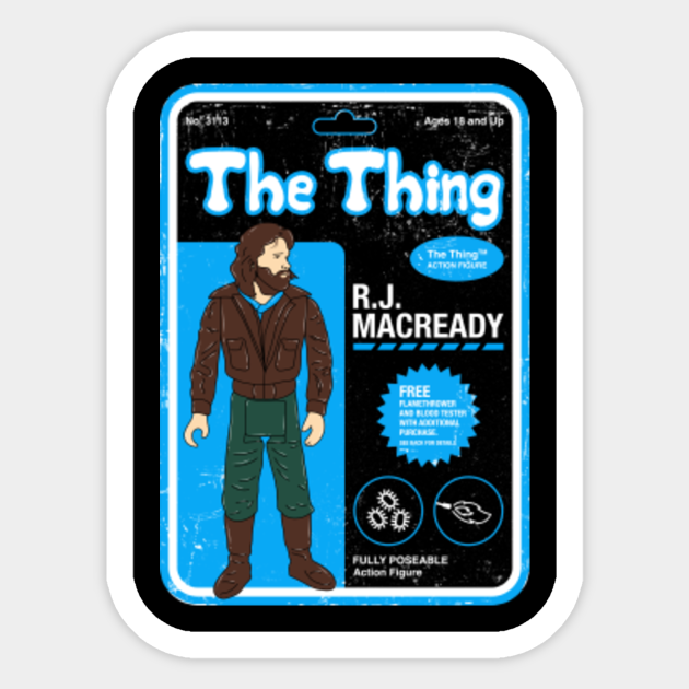 The Thing The Thing Sticker Teepublic