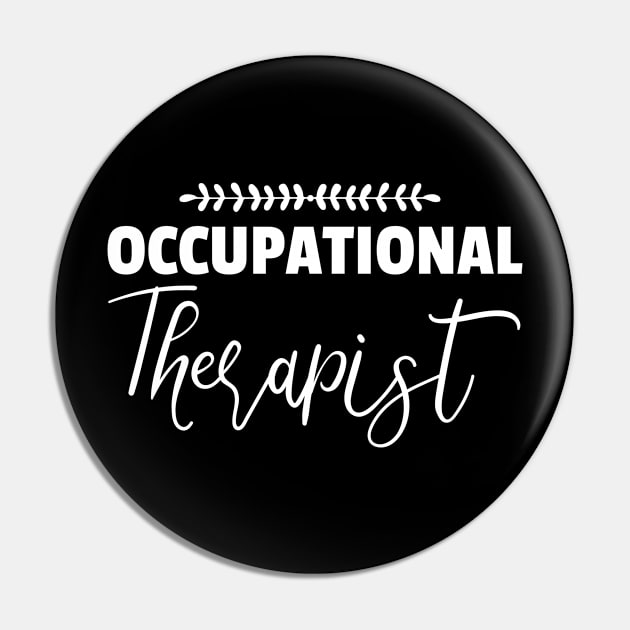 Occupational Therapist Pin by Teesson