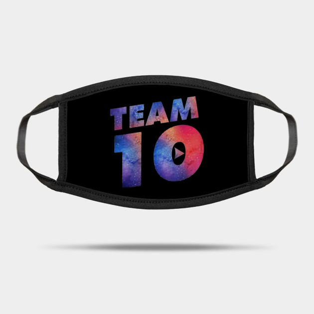 Kids Team 10 Galaxy Logo Tee Jake Paul Team 10 Merch Team X