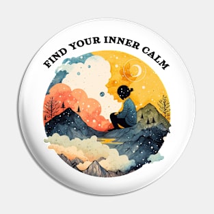 Find your inner calm Pin