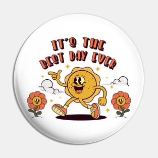 happy  sun and flower dancing  cartoon Pin