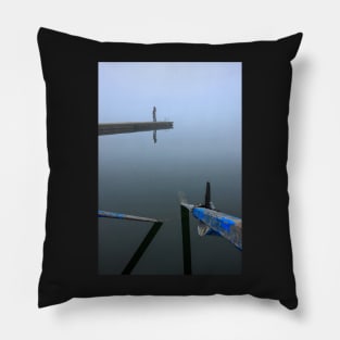 Lonely at the end of the world Pillow