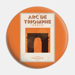 Paris Poster Design Pin