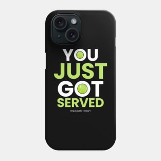 tennis funny Phone Case