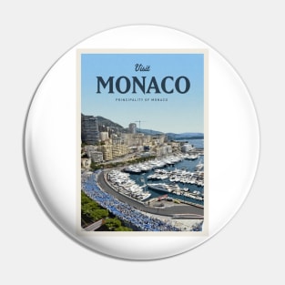 Visit Monaco Pin