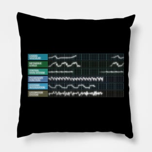 Life Systems Display (Alive) - HAL 9000 Pillow