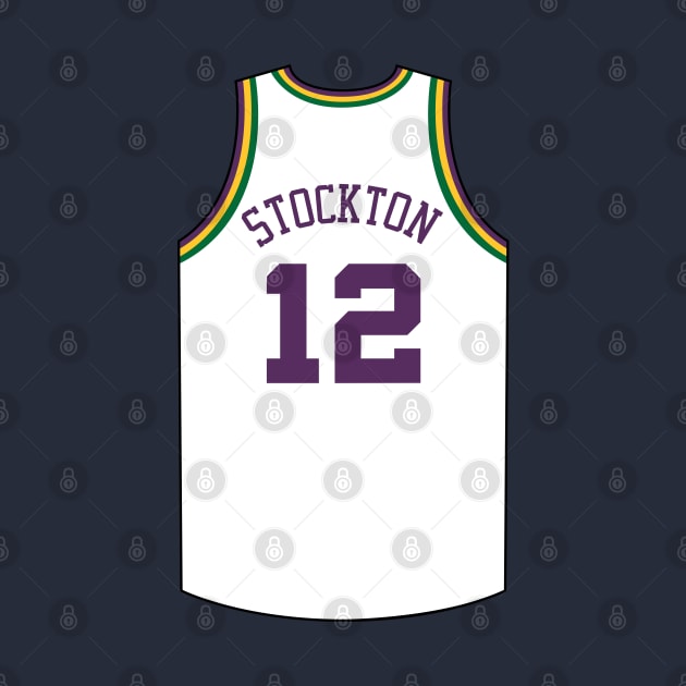 John Stockton Utah Jersey Qiangy by qiangdade