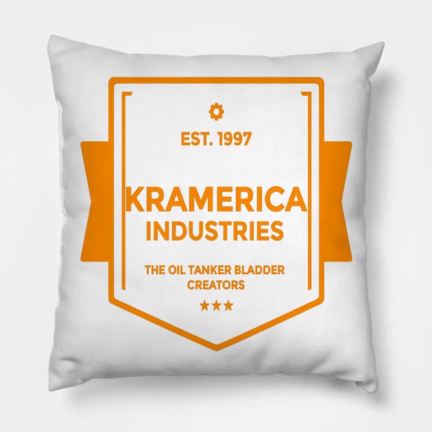 KRAMERICA INDUSTRIES Pillow by TheElderDragon