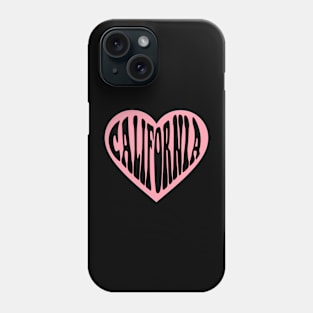 I Love California Phone Case