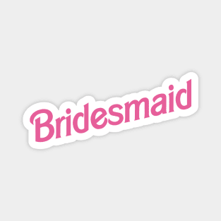 Bridesmaid Barbie logo Magnet