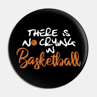 No Crying in Basketball, White Pin