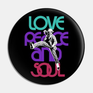 Soul love piece train Pin