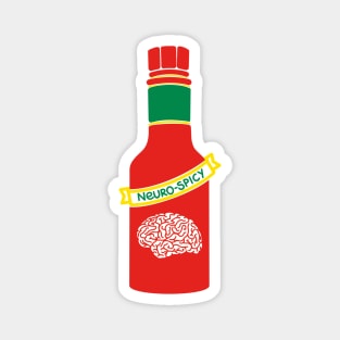 Neurospicy Tabasco Hot Sauce Magnet